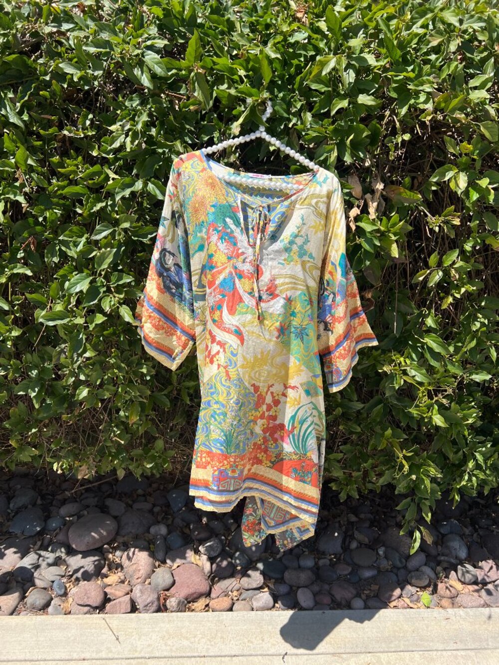 Johnny Was - Silk Tunic - Size 2XL - Picture 9 of 11